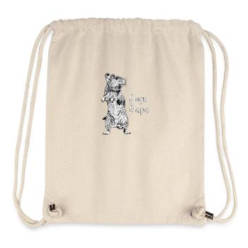 Nagerliebhaber - Degu Papa - Stanley/Stella recycelter Gym Bag - Naturweiß - Vorne
