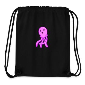 Kawaii Jellyfish - Stanley/Stella Recycled Gym Bag - black - Front