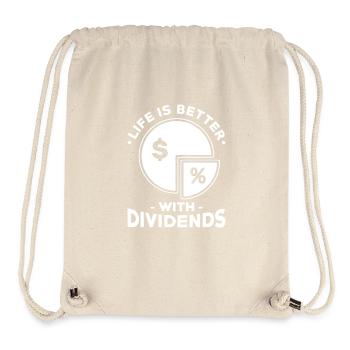 Dividend Shareholder Shares - Stanley/Stella Recycled Gym Bag - natural - Front