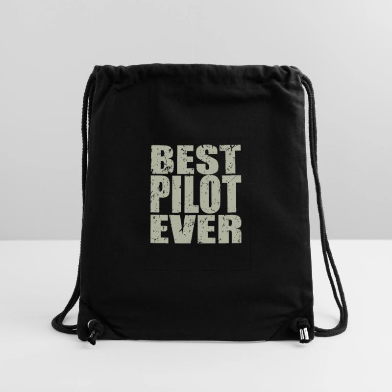 Best Pilot ever Pilot Geschenk Stanley/Stella recycelter Gym Bag