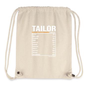 Schneiderin Näherin Schneider Geschenk - Stanley/Stella recycelter Gym Bag - Naturweiß - Vorne