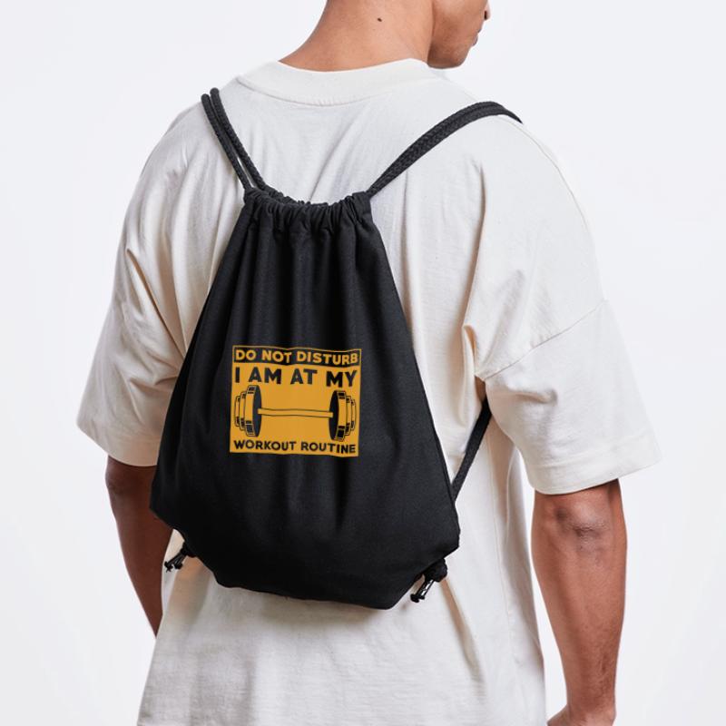 Workout-routine Gewichtheber-trainingsdesign Stanley/Stella recycelter Gym Bag