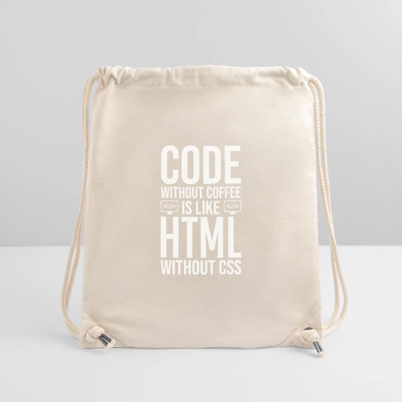 Coder Café Cadeau Sac à cordon recyclé Stanley/Stella