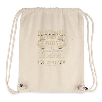Oldtimer Baujahr 2005 Jahrgang Geburtstag Geschenk - Stanley/Stella recycelter Gym Bag - Naturweiß - Vorne