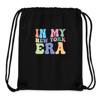 New York Retro Groovy - Stanley/Stella Recycled Gym Bag - black - Front