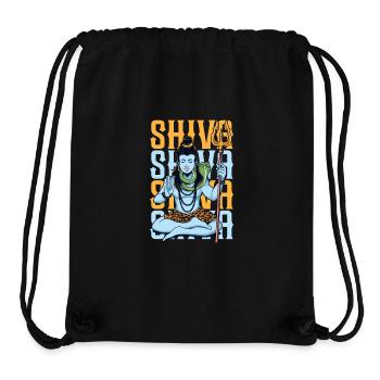 Hindu God - Shiva - Stanley/Stella Recycled Gym Bag - black - Front