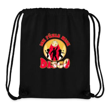Ich Fühl Mich Disco Party Feiern Disco Tanzen Gehe - Stanley/Stella recycelter Gym Bag - Schwarz - Vorne