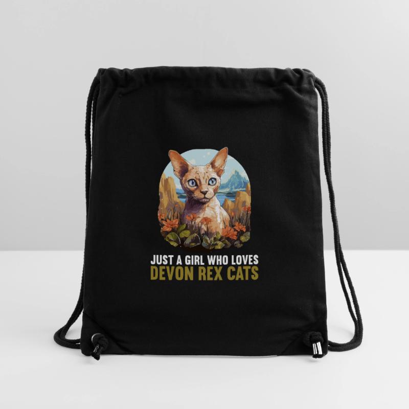 Devon Rex Kätzchen Devon Rex Katze Stanley/Stella recycelter Gym Bag