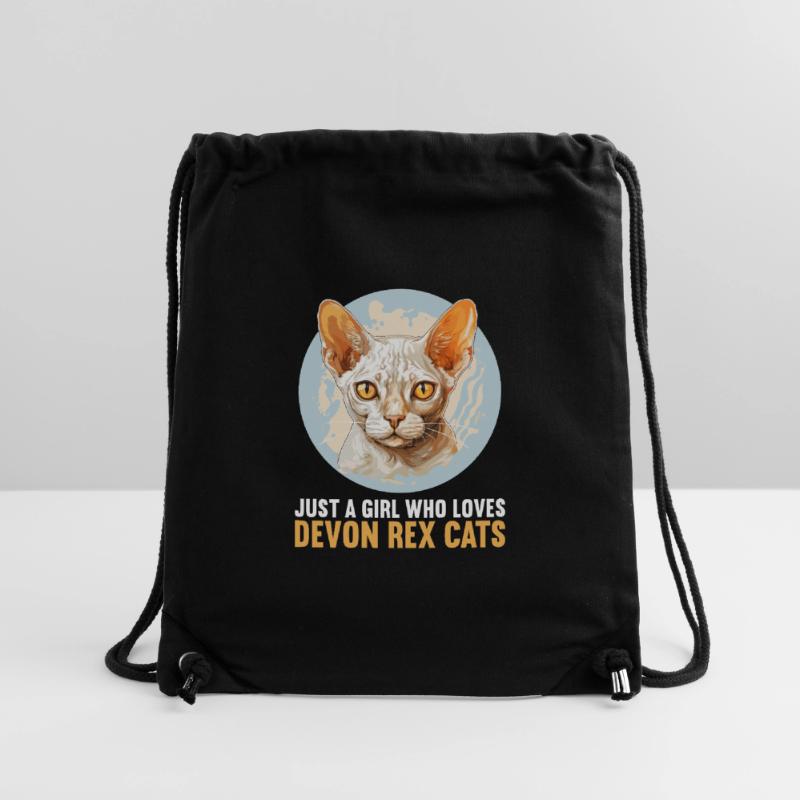 Devon Rex Kitten Devon Rex Cat Stanley/Stella Recycled Gym Bag