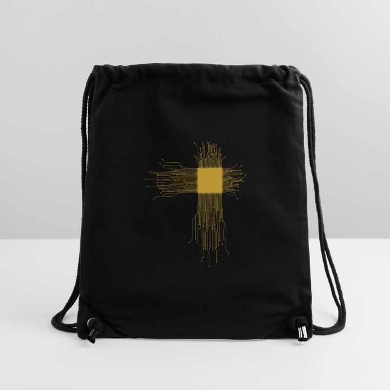 CPU Heart Processor Stanley/Stella Recycled Gym Bag