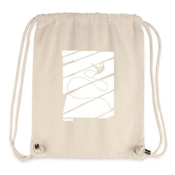 fliegen Seil - Stanley/Stella recycelter Gym Bag - Naturweiß - Vorne