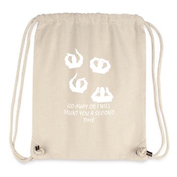 Französisch Taunter - Stanley/Stella recycelter Gym Bag - Naturweiß - Vorne