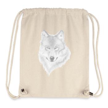 wolf - Stanley/Stella Recycled Gym Bag - natural - Front