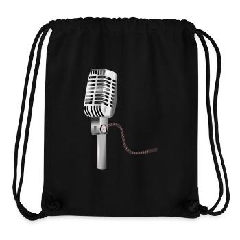 microphone - Stanley/Stella Recycled Gym Bag - black - Front