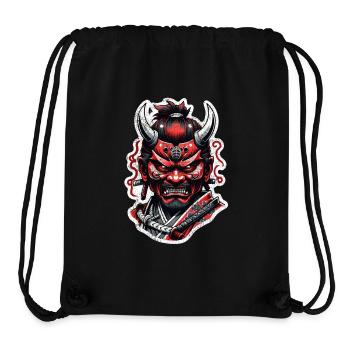 Samurai Warrior - Japan - Stanley/Stella Recycled Gym Bag - black - Front