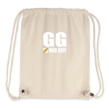 GG Mid Diff Gamer Gaming - Stanley/Stella recycelter Gym Bag - Naturweiß - Vorne