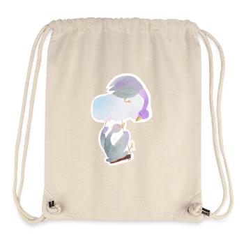 Schaukel Gans - Stanley/Stella recycelter Gym Bag - Naturweiß - Vorne