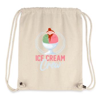 Ice Cream Crew Summer Scoop Cone - Stanley/Stella Recycled Gym Bag - natural - Front