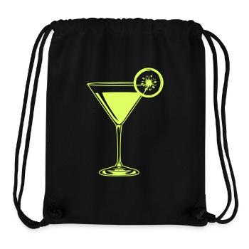cocktail - Stanley/Stella recycelter Gym Bag - Schwarz - Vorne