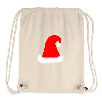 Klassische Weihnachtsmütze - Stanley/Stella recycelter Gym Bag - Naturweiß - Vorne