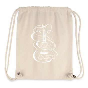 Ukulele Skizze - Stanley/Stella recycelter Gym Bag - Naturweiß - Vorne