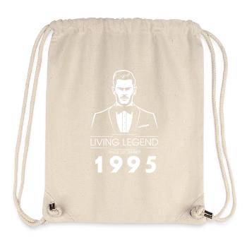 30th Birthday Living Legend (GENT) since 12/1995 - Stanley/Stella Recycled Gym Bag - natural - Front