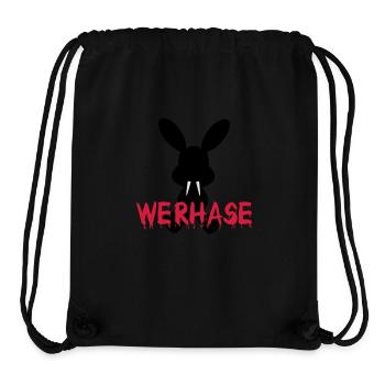 Return of the werhase - Stanley/Stella recycelter Gym Bag - Schwarz - Vorne