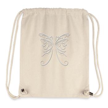 butterfly butterfly - Stanley/Stella Recycled Gym Bag - natural - Front