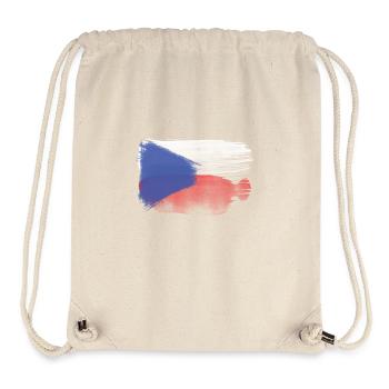 Tschechische flagge - Stanley/Stella recycelter Gym Bag - Naturweiß - Vorne
