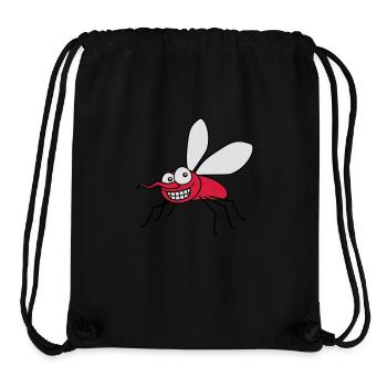 grin_mosquito_3c - Stanley/Stella recycelter Gym Bag - Schwarz - Vorne