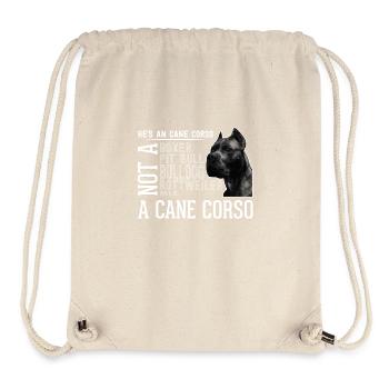 Cane Corso - Stanley/Stella recycelter Gym Bag - Naturweiß - Vorne