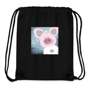 Poster pig nursery ahoy moin - Stanley/Stella Recycled Gym Bag - black - Front