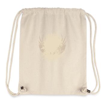 Vector background de - Stanley/Stella recycelter Gym Bag - Naturweiß - Vorne