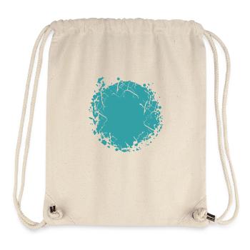 Vector background de - Stanley/Stella recycelter Gym Bag - Naturweiß - Vorne