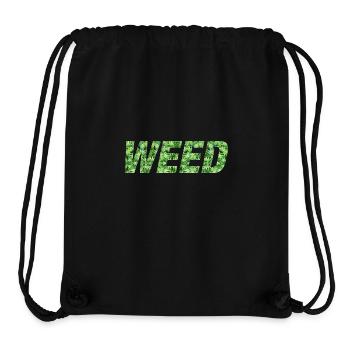 WEED - Stanley/Stella Recycled Gym Bag - black - Front