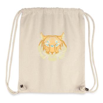 Tiger Spirit Guide - Stanley/Stella recycelter Gym Bag - Naturweiß - Vorne