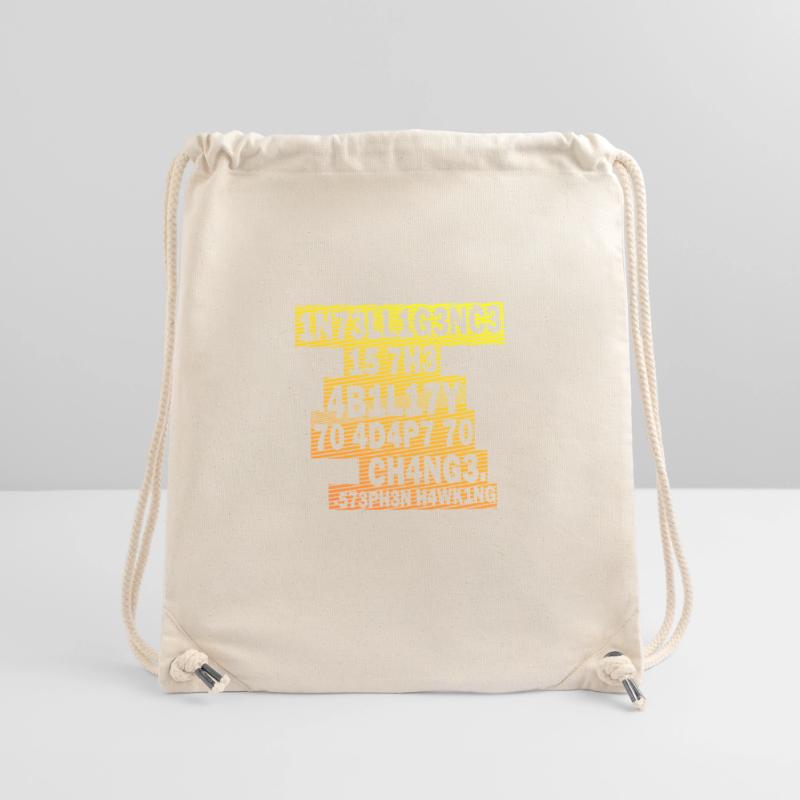 Stephen Hawking - Intelligence Stanley/Stella Recycled Gym Bag