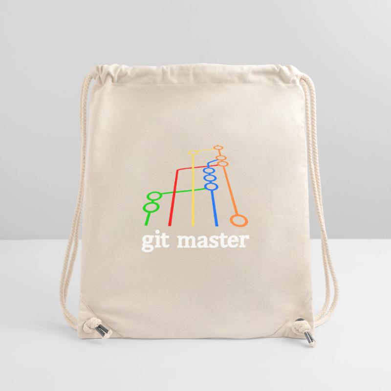 git master vWhite Sac à cordon recyclé Stanley/Stella