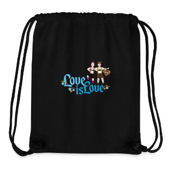 Pride - Stanley/Stella recycelter Gym Bag - Schwarz - Vorne