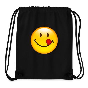 Smiley Taste - Stanley/Stella Recycled Gym Bag - black - Front