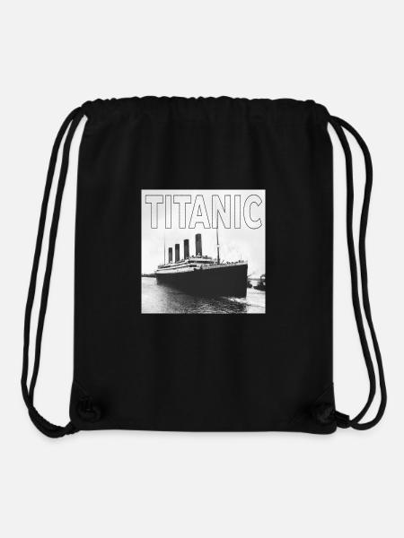 TITANIC sw Poster q - Stanley/Stella Recycled Gym Bag - black