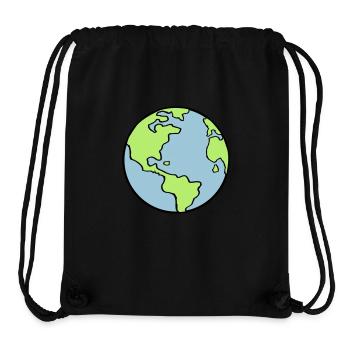 erde_002 - Stanley/Stella Recycled Gym Bag - black - Front