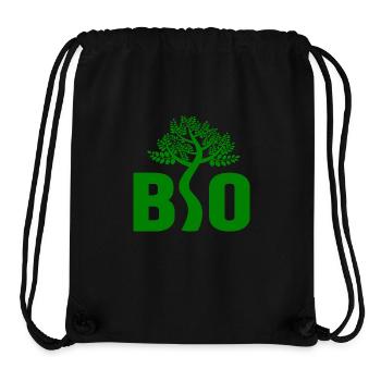 Bio Organic - Stanley/Stella Recycled Gym Bag - black - Front