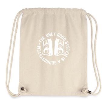 The only good system is a soundsystem - Stanley/Stella Recycled Gym Bag - natural - Front
