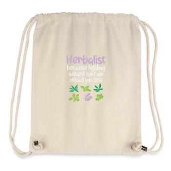 Herbalist Herbs Funny - Stanley/Stella Recycled Gym Bag - natural - Front