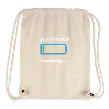 good weather loading... - Stanley/Stella Recycled Gym Bag - natural - Front