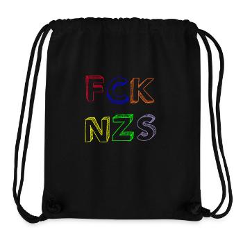 FCK NZS - Stanley/Stella Recycled Gym Bag - black - Front