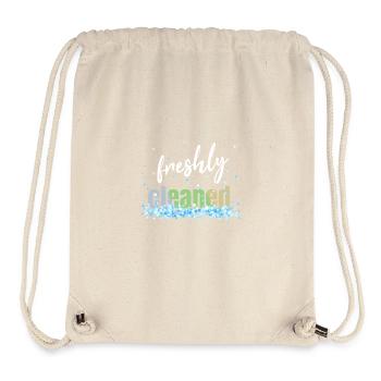 freshly cleaned - Stanley/Stella Recycled Gym Bag - natural - Front