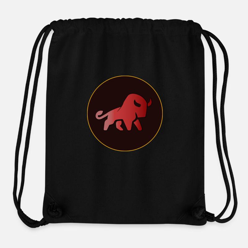 Karikatur - Stanley/Stella recycelter Gym Bag - Schwarz