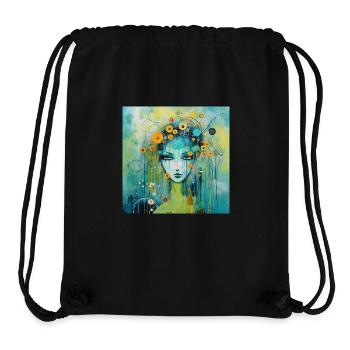 Flower Girl - Stanley/Stella Recycled Gym Bag - black - Front